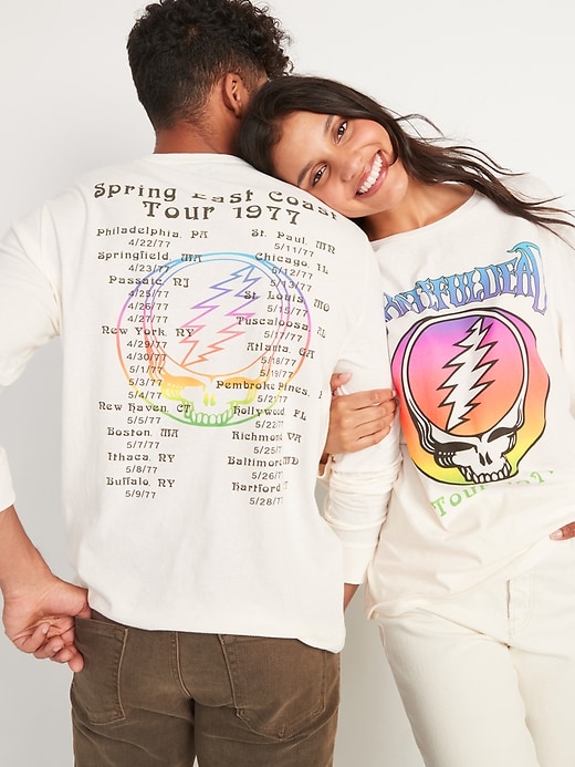 Image number 1 showing, Grateful Dead&#153 Gender-Neutral Long-Sleeve T-Shirt for Adults