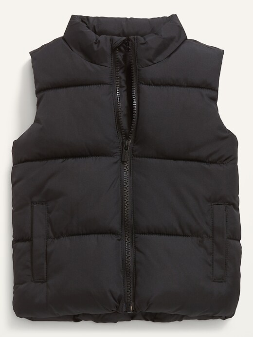 Old Navy Unisex Solid Frost-Free Puffer Vest for Toddler. 1 Old Navy Unisex Solid Frost-Free Puffer Vest for Toddler. 1