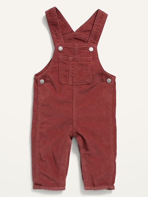 View large product image 1 of 2. Unisex Corduroy Overalls for Baby