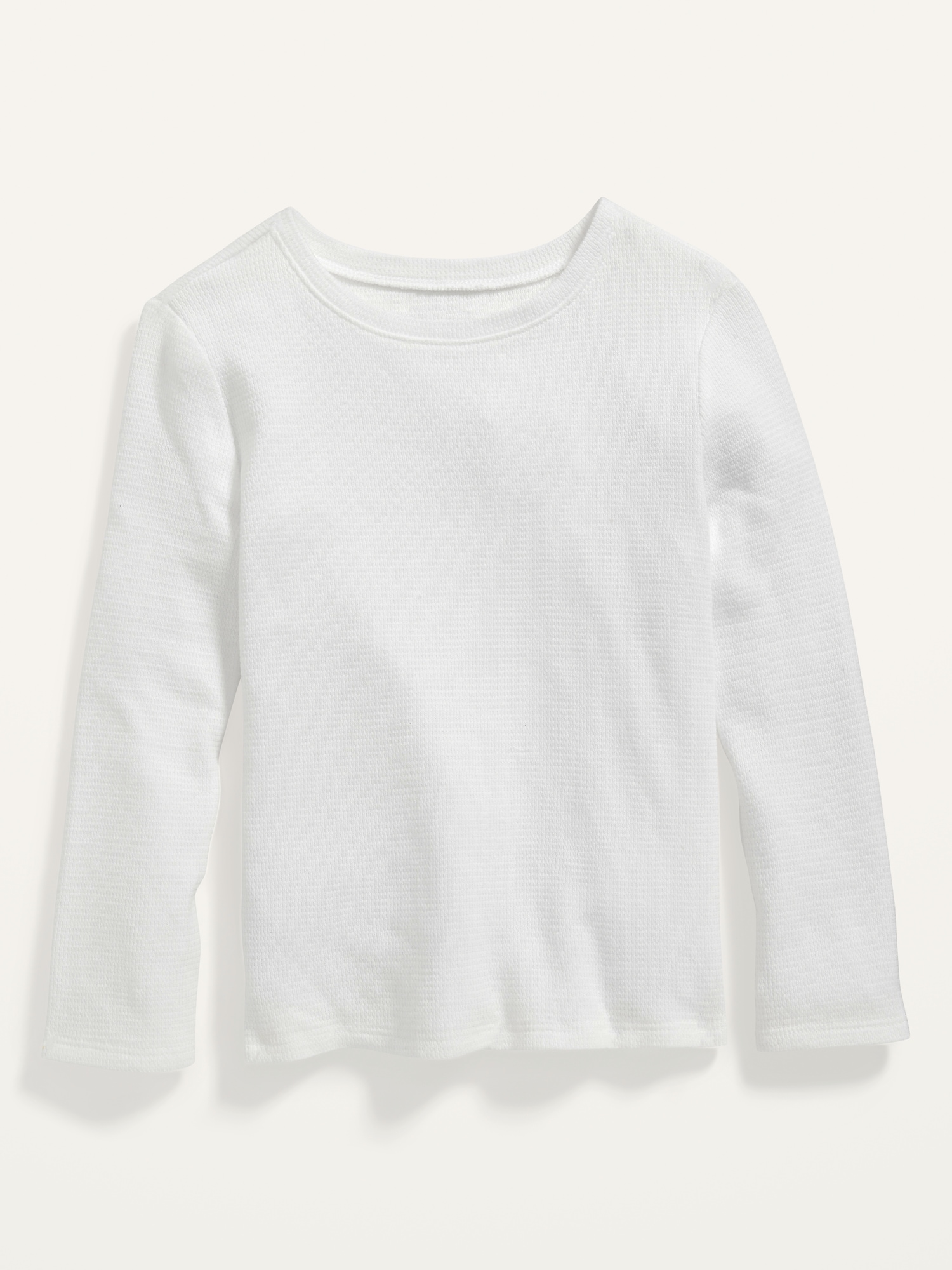 Unisex Long-Sleeve Solid Thermal T-Shirt for Toddler | Old Navy