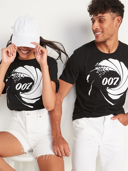 View large product image 1 of 2. James Bond 007&#153 Gender-Neutral Graphic T-Shirt for Adults