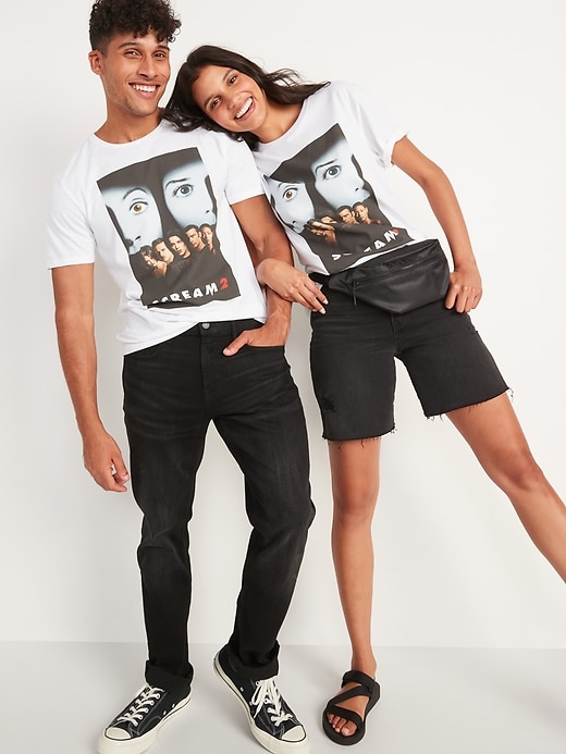 Oldnavy Scream 2 Movie Gender-Neutral Graphic T-Shirt for Adults