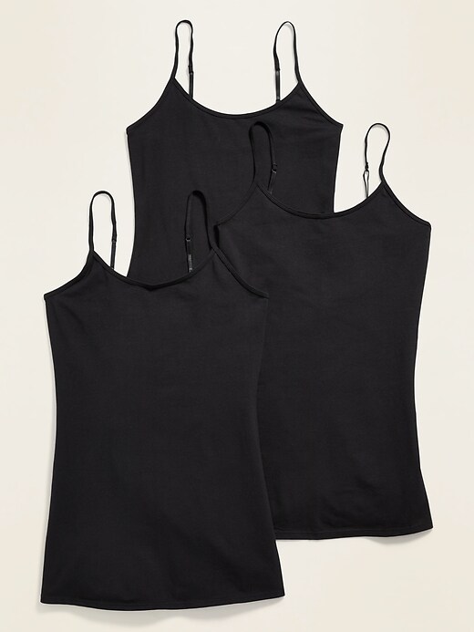 Image number 5 showing, First-Layer Tunic Cami 3-Pack for Women