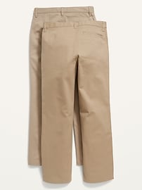 Image number 2 showing, Uniform Built-In Flex Straight Pants 2-Pack For Boys