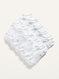 Image number 1 showing, Gender-Neutral Go-Dry Ankle Socks 10-Pack for Kids