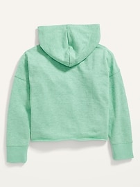 View large product image 3 of 3. Vintage Raw-Hem Pullover Hoodie for Girls