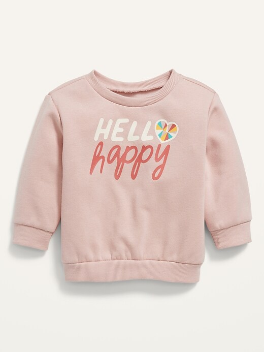 View large product image 1 of 2. Unisex Graphic Sweatshirt for Baby