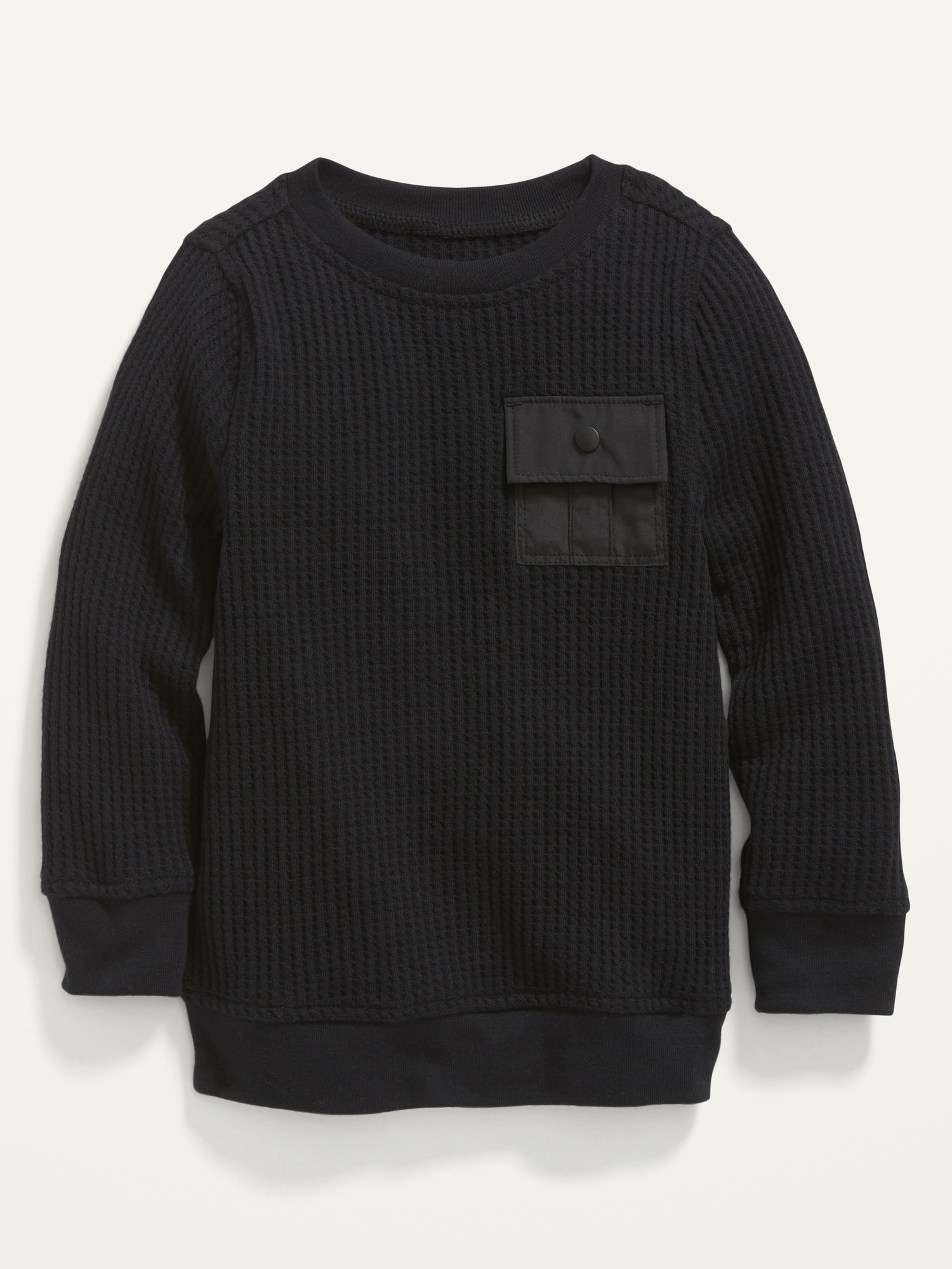 LongSleeve Thermal Utility Pocket TShirt for Toddler Boys Old Navy