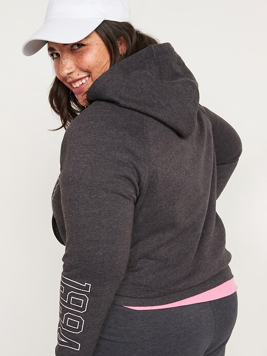 Image number 8 showing, Logo-Graphic Pullover Hoodie for Women