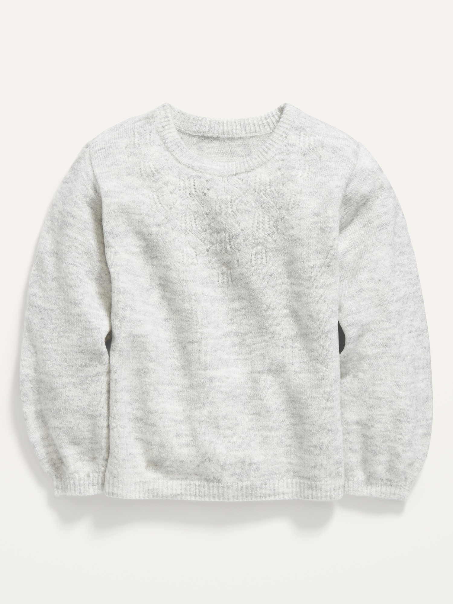 Pointelle Pullover Sweater for Toddler Girls Old Navy