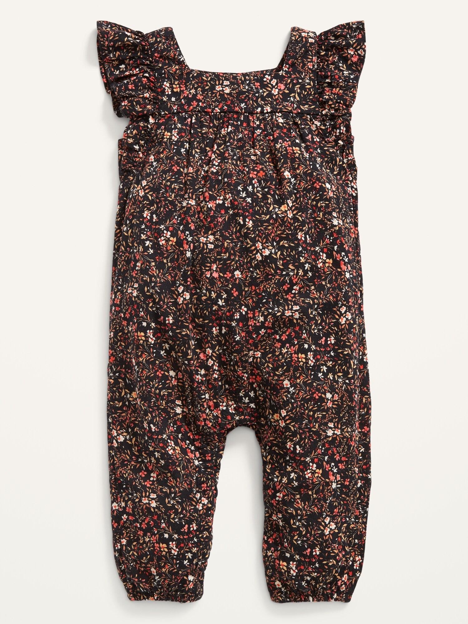 RuffleTrim Floral OnePiece for Baby Old Navy