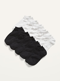 Image number 1 showing, Gender-Neutral Ankle Socks 10-Pack for Kids