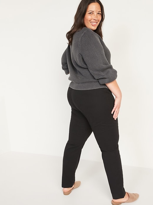 Image number 8 showing, Mid-Rise Skinny Everyday Khakis for Women