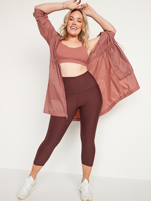 Image number 3 showing, Extra High-Waisted PowerSoft Crop Leggings