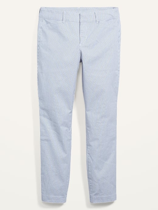 Image number 4 showing, Mid-Rise Pixie Chino Ankle Pants