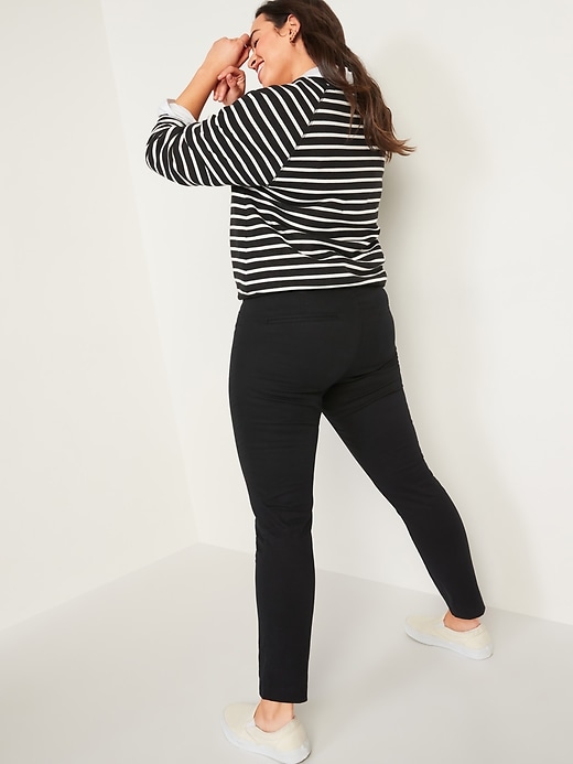 Image number 2 showing, Mid-Rise Pixie Chino Ankle Pants