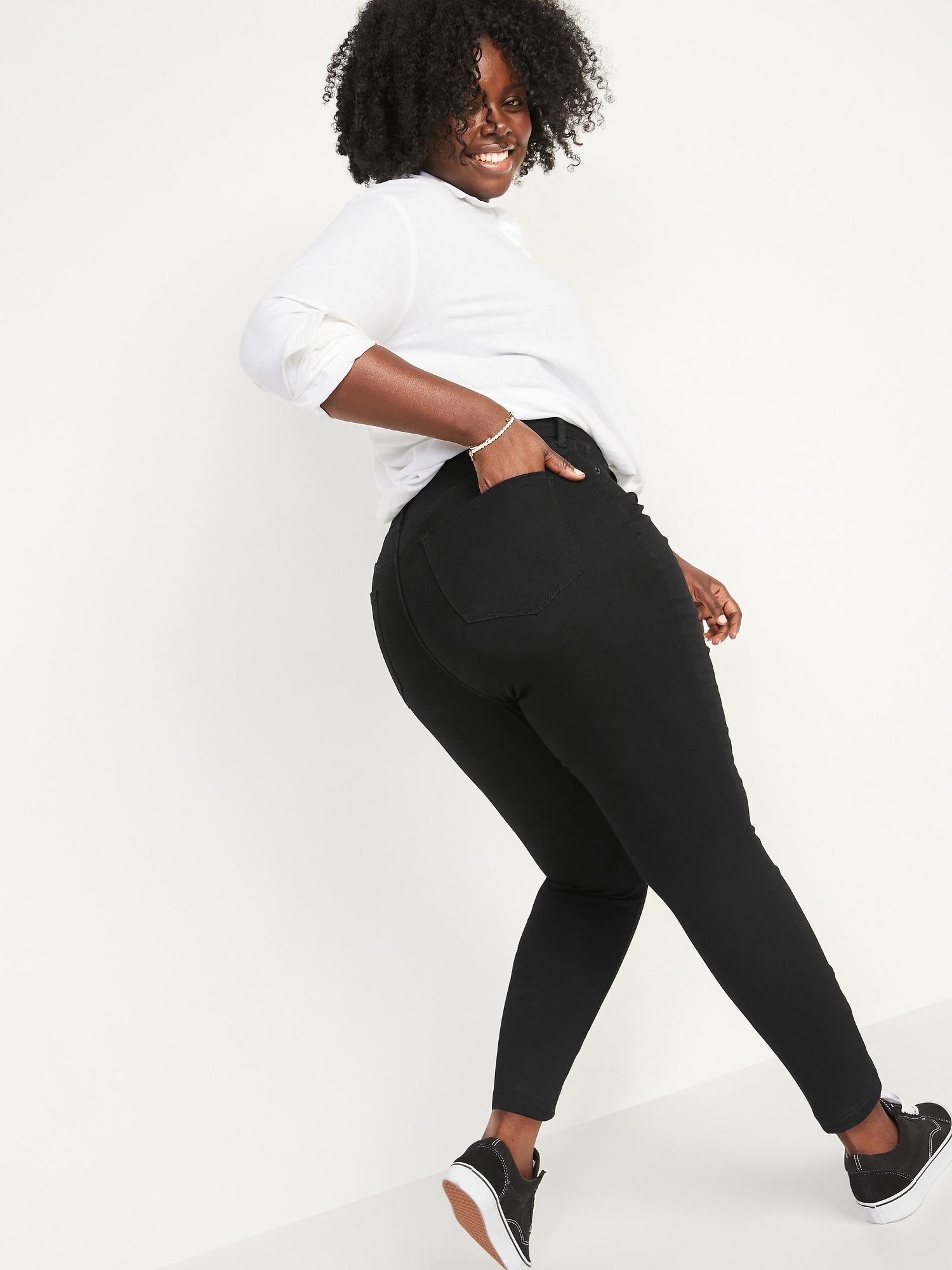 old navy black leggings with pockets