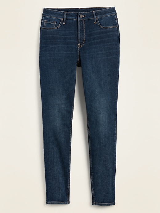 Image number 4 showing, High-Waisted Rockstar Super-Skinny Jeans for Women