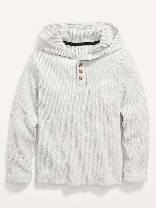 old navy waffle knit hoodie