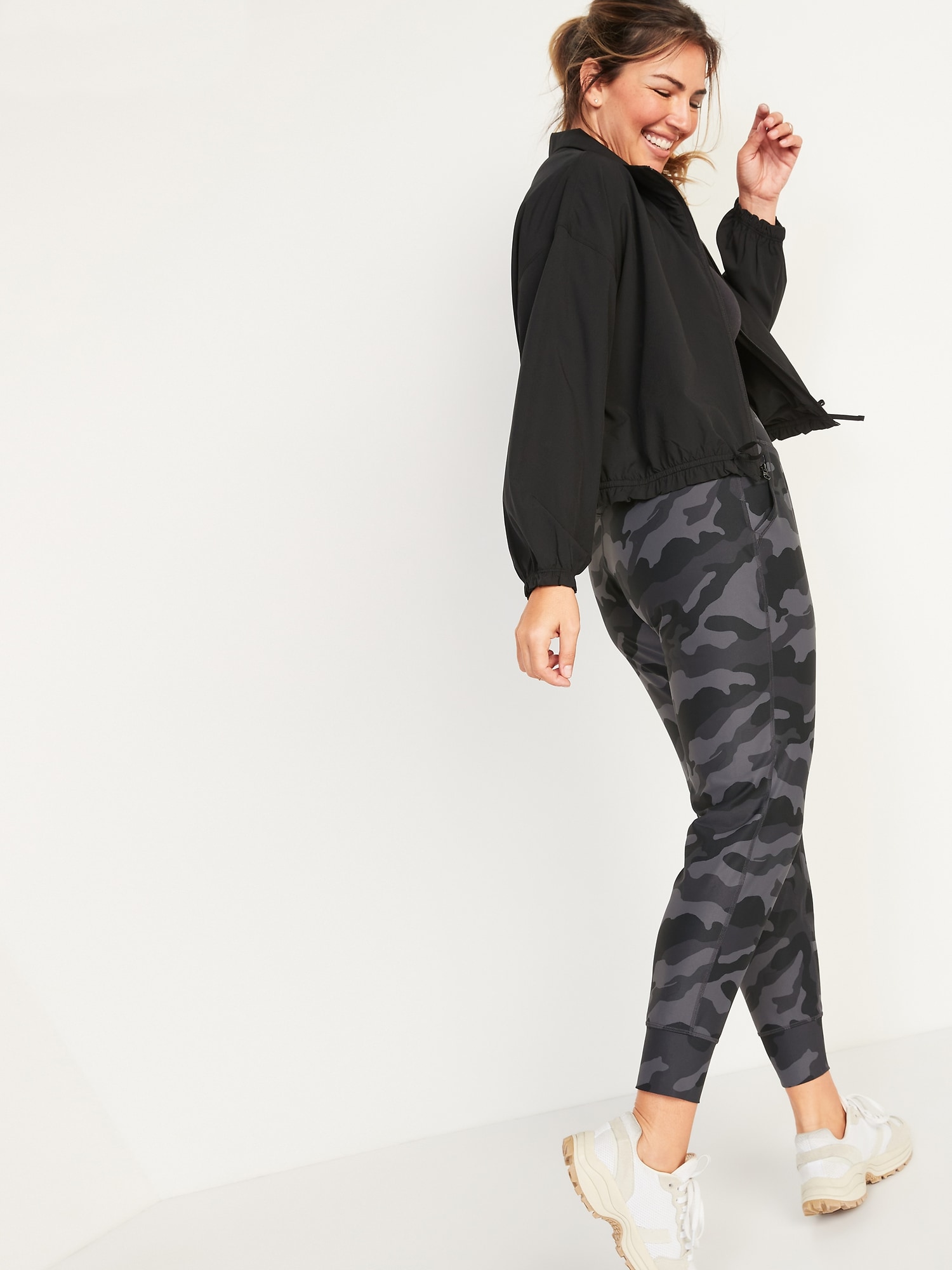 women high waisted joggers