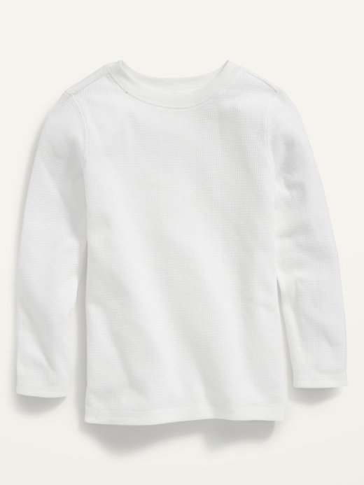 View large product image 1 of 1. Thermal-Knit Unisex Long-Sleeve T-Shirt for Toddlers