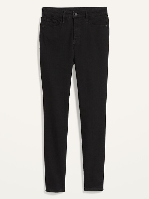 Image number 4 showing, High-Waisted Pop Icon Black Skinny Jeans for Women