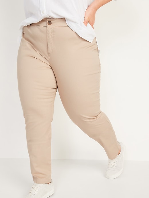 Image number 7 showing, Mid-Rise Skinny Everyday Khakis for Women