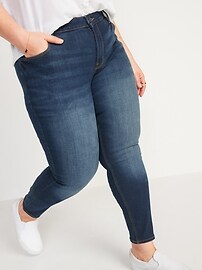 Mid-Rise Rockstar Super Skinny Jeans for Women