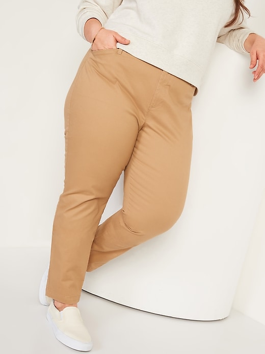 Image number 7 showing, Mid-Rise Skinny Everyday Khakis for Women