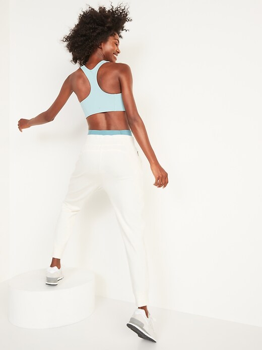 Image number 6 showing, High-Waisted Dynamic Fleece Jogger Sweatpants for Women