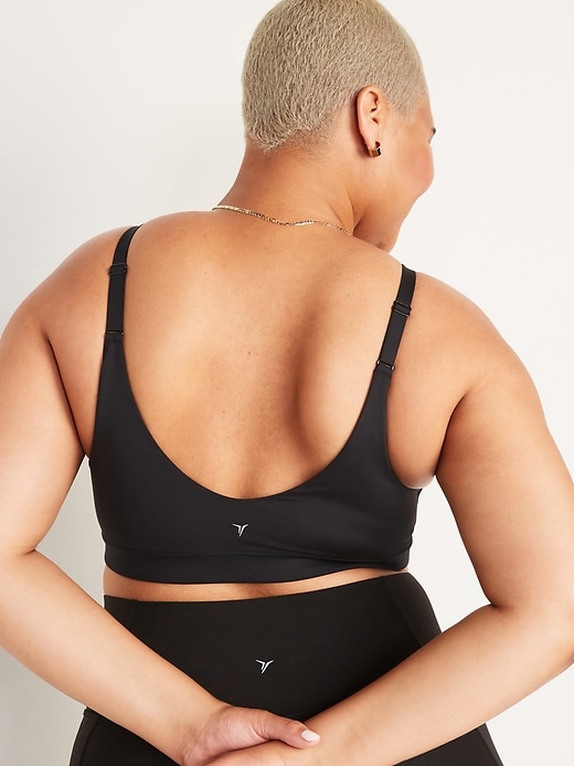 Old Navy Go-Dry Active Solid Black Sports Bra Size M - $11 - From Alyssa