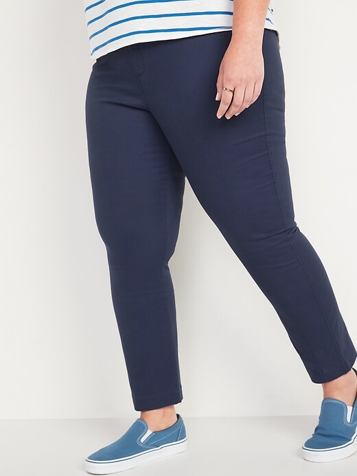 Image number 7 showing, Mid-Rise Pixie Chino Ankle Pants