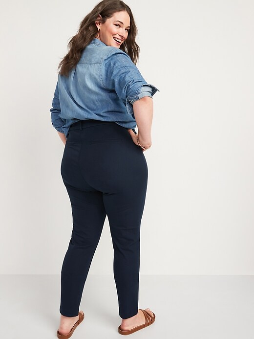 Image number 7 showing, High-Waisted Pixie Skinny Ankle Pants for Women