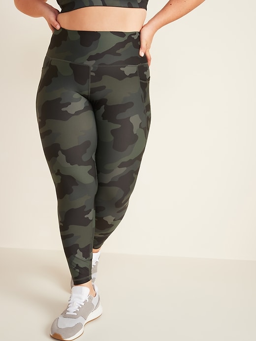 Image number 7 showing, High-Waisted PowerSoft Crop Leggings for Women