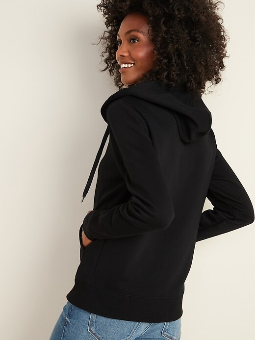 Image number 4 showing, French Terry Zip Hoodie for Women
