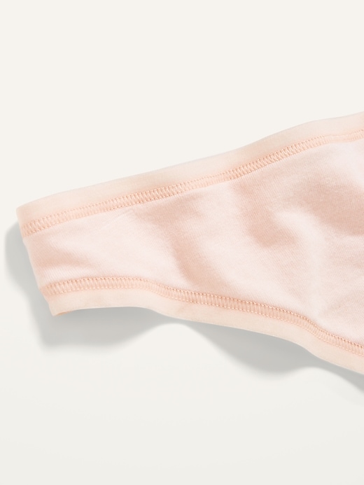 View large product image 2 of 2. Supima&#174 Cotton-Blend Thong Underwear