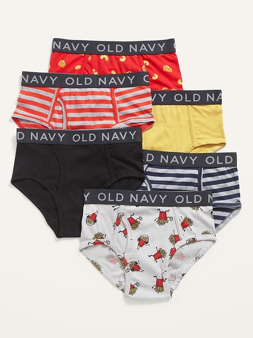 View large product image 1 of 1. Printed Brief 6-Pack for Boys