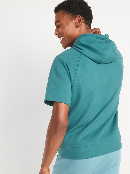 Image number 2 showing, Dynamic Fleece Short-Sleeve Pullover Hoodie