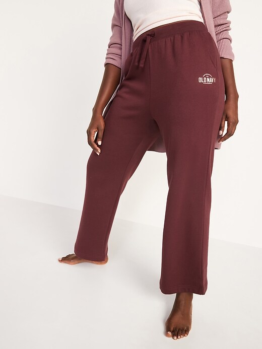Image number 1 showing, Extra High-Waisted Logo-Graphic Sweatpants for Women