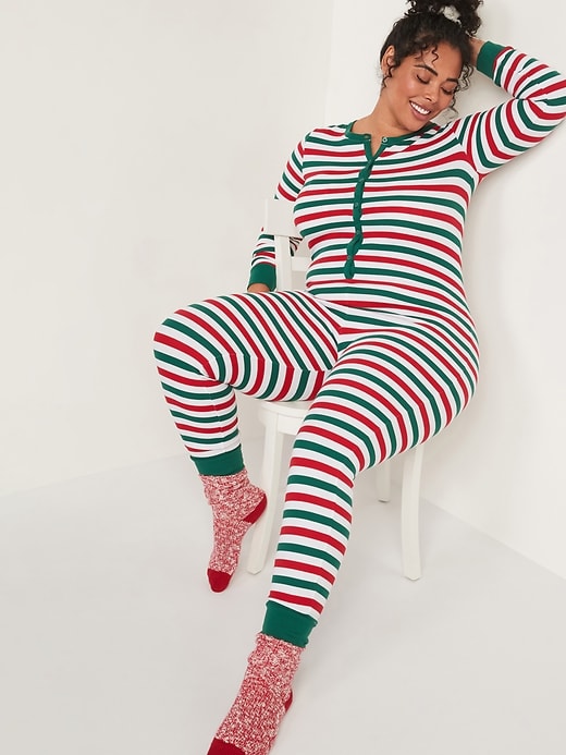 Thermal-Knit Pajama One-Piece for … curated on LTK