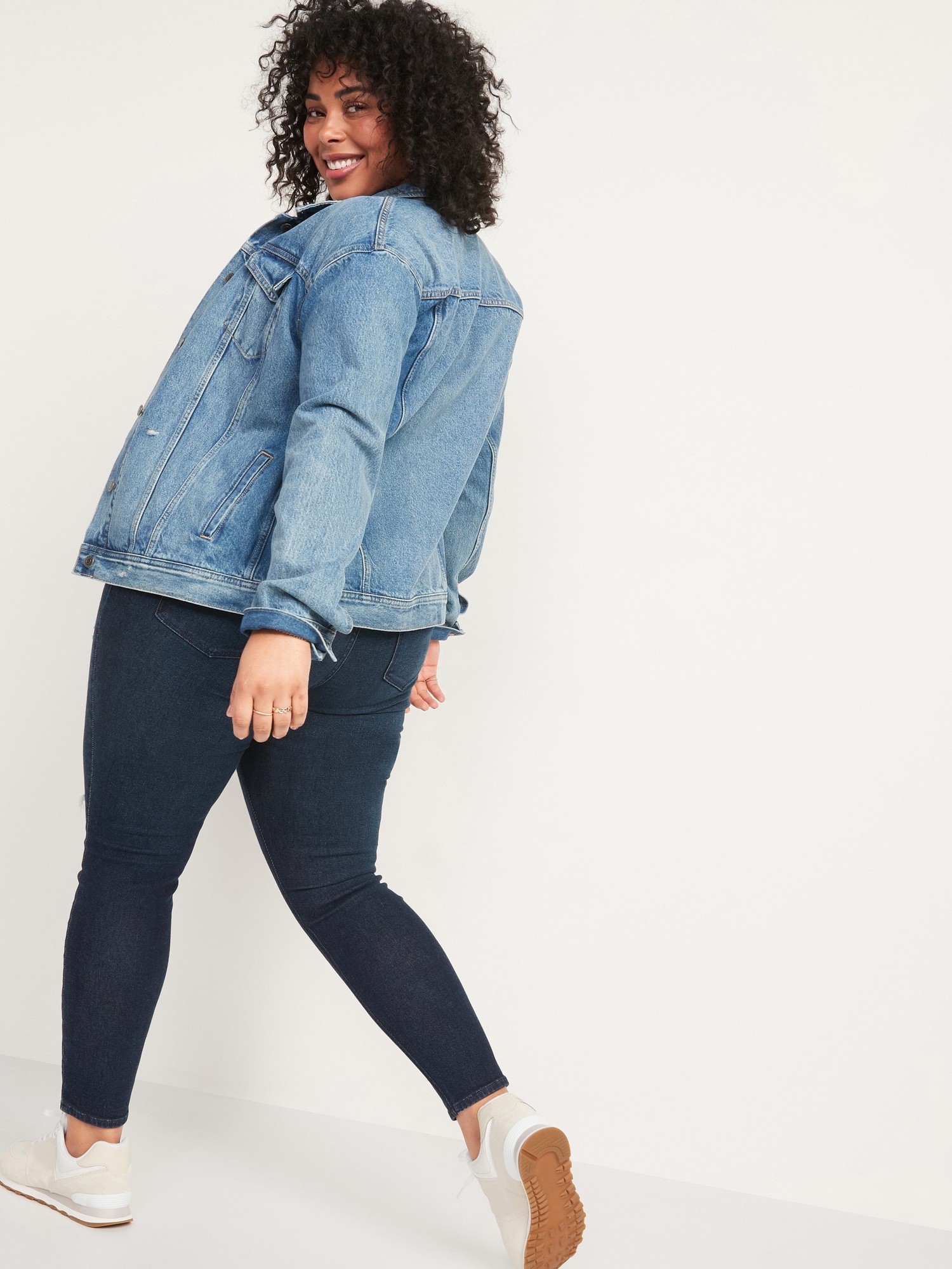 Mid-Rise Rockstar Super Skinny Ripped Jeans | Old Navy
