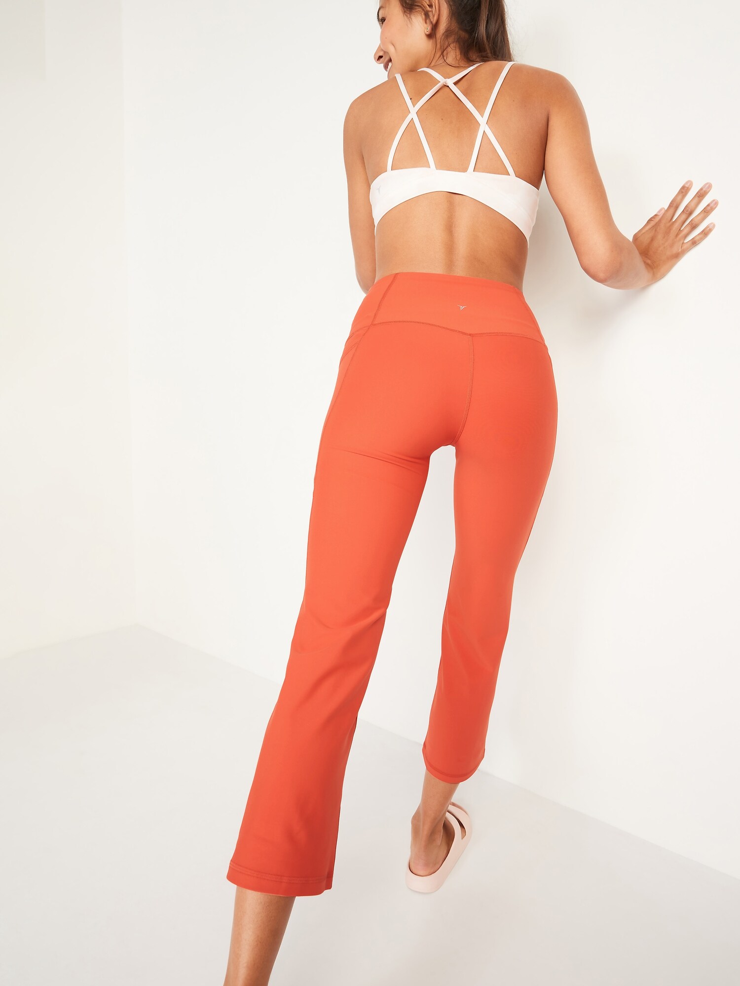 Old Navy High-Waisted PowerSoft Slim Flare Pants