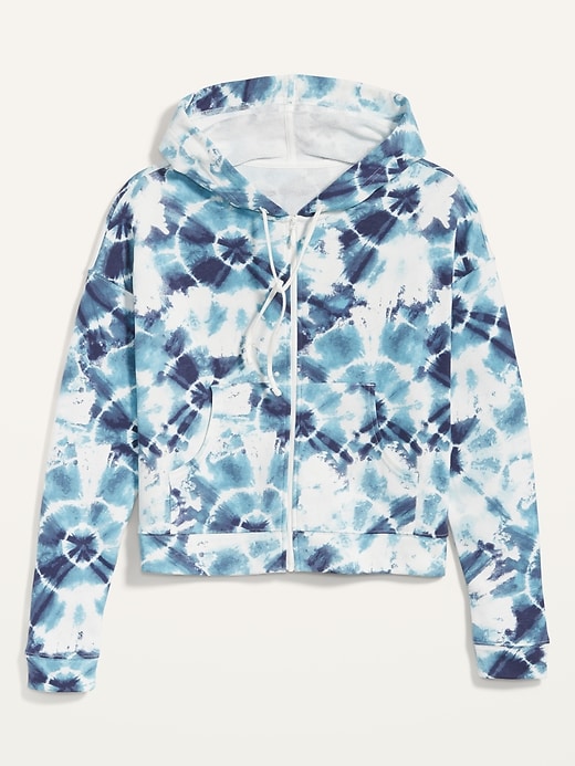 Image number 1 showing, Lightweight Textured Full-Zip Hoodie