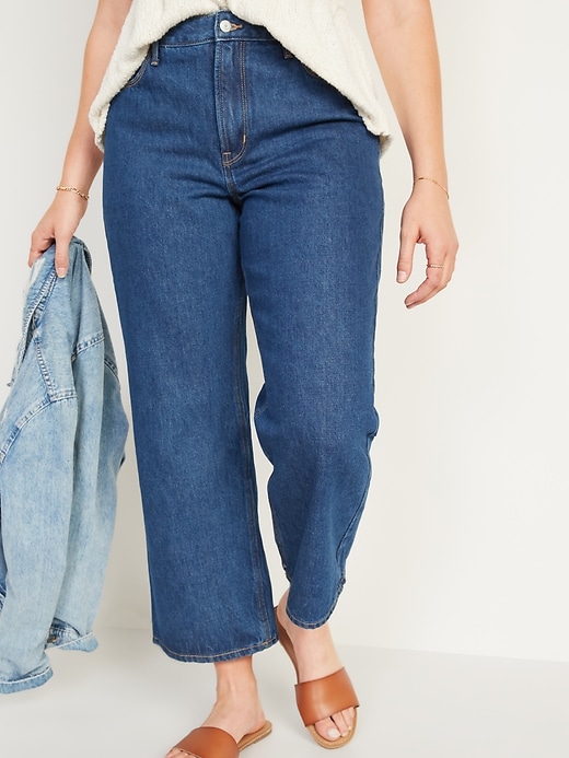 Extra High-Waisted Wide-Leg Jeans for Women | Old Navy