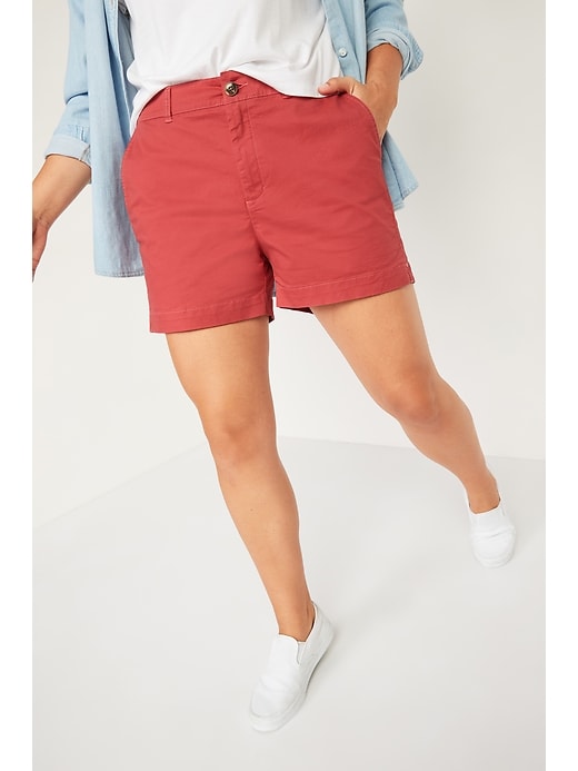 Image number 1 showing, High-Waisted Everyday Shorts for Women -- 3.5-inch inseam
