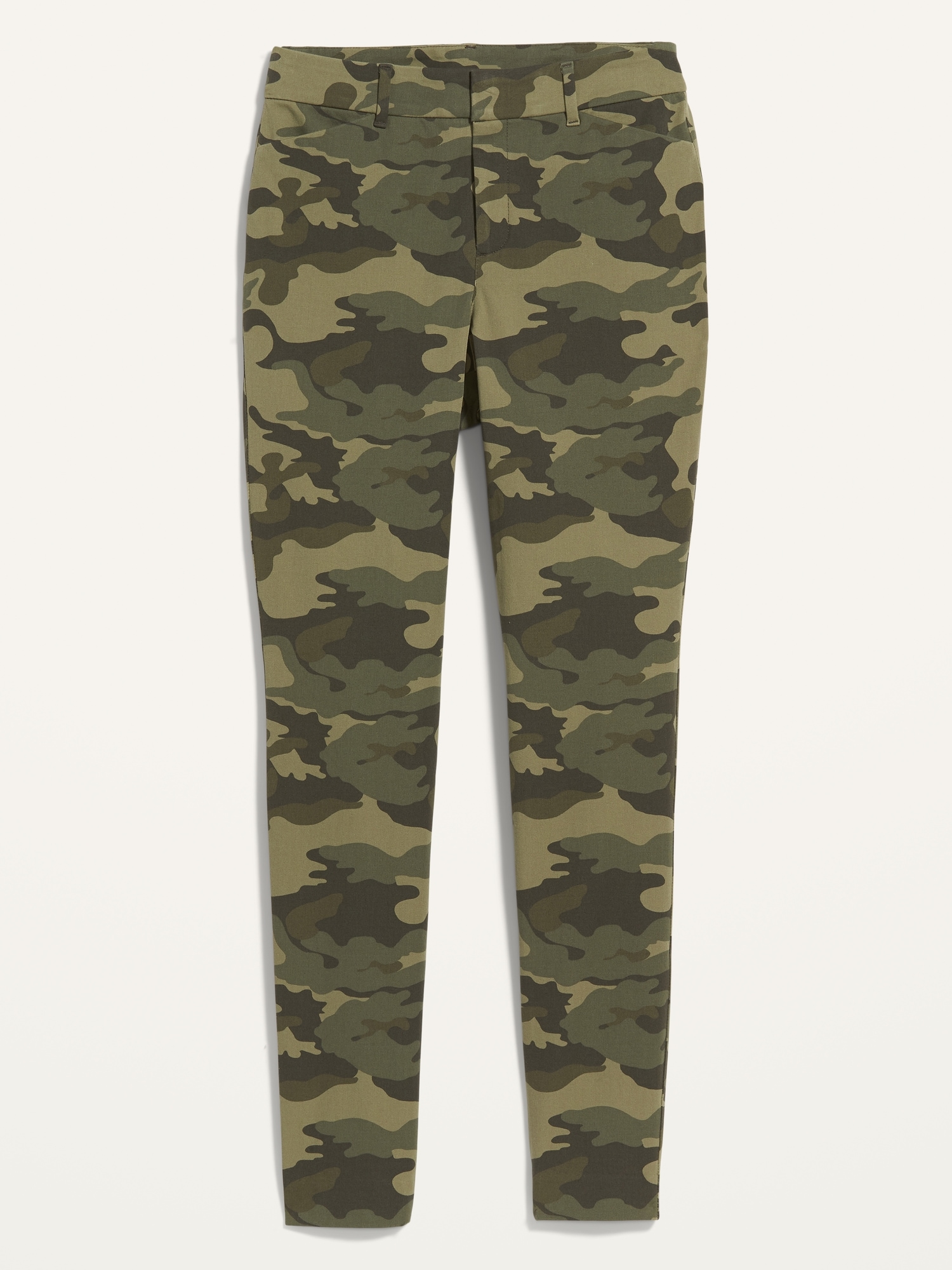 High-Waisted Camo Pixie Skinny Pants for Women