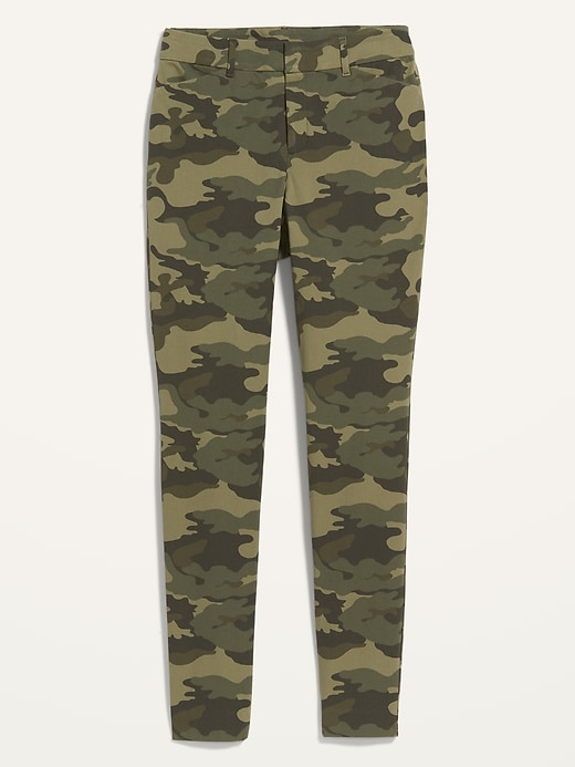 Image number 4 showing, High-Waisted Pixie Full-Length Camo Pants for Women