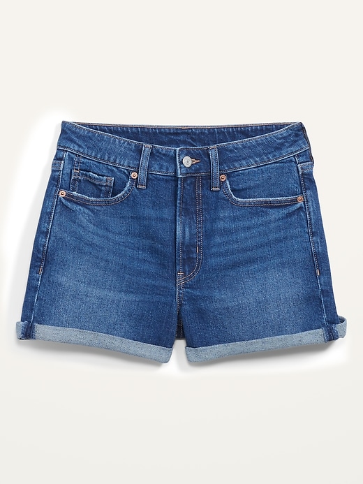 Image number 4 showing, High-Waisted O.G. Jean Shorts for Women -- 3-inch inseam