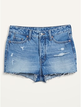 mom jean shorts old navy