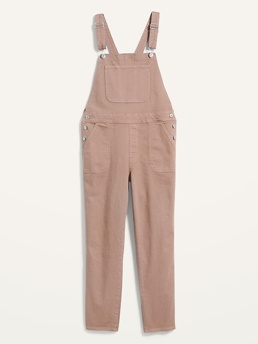 Image number 4 showing, O.G. Straight Pop-Color Jean Overalls